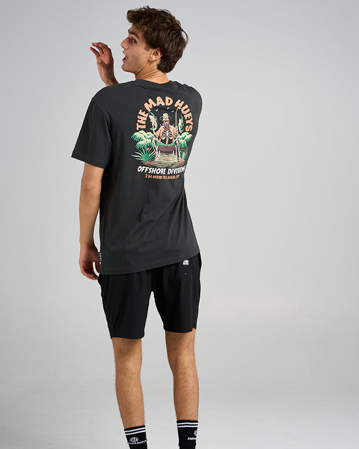 BASS GUY | SS TEE - VINTAGE BLACK