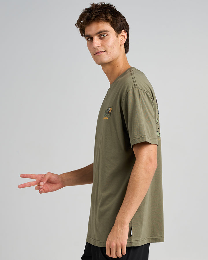 BIN THERE | SS TEE - OLIVE