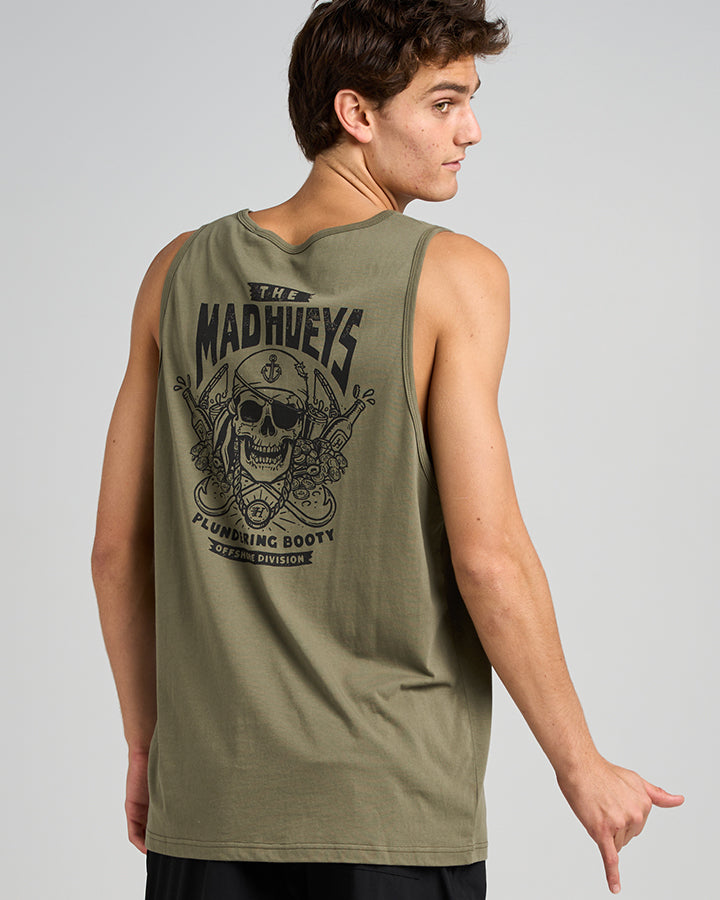 OFFSHORE PIRATE | TANK - OLIVE