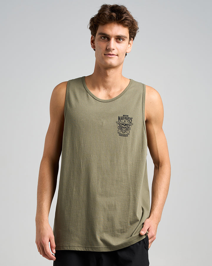 OFFSHORE PIRATE | TANK - OLIVE