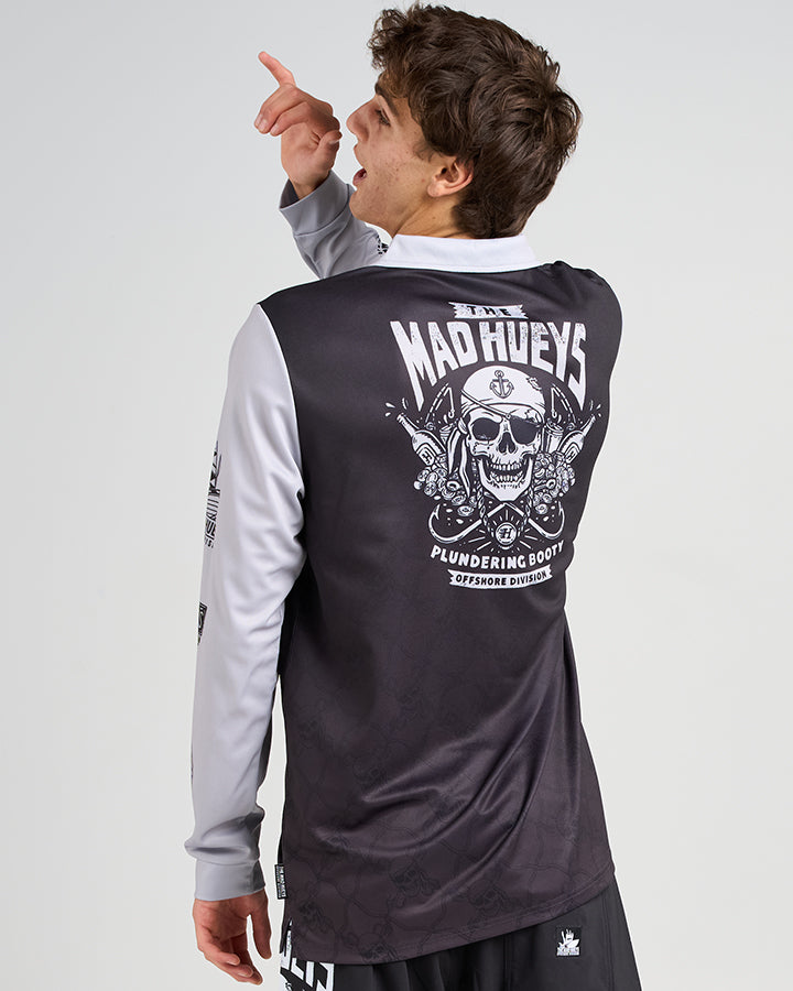 OFFSHORE PIRATE | UPF 50+ FISHING JERSEY - STORM