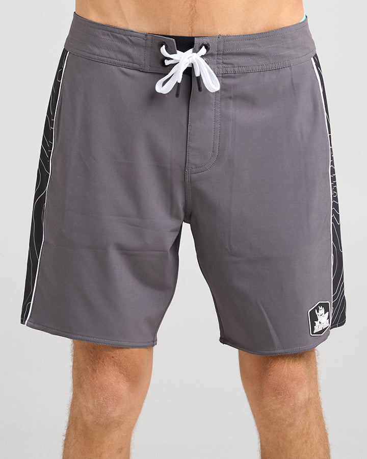 SEAWAY | 18" BOARDSHORT - CHARCOAL