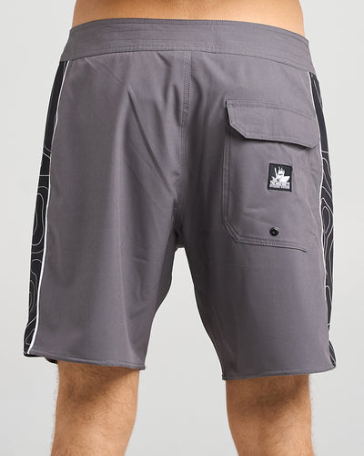 SEAWAY | 18" BOARDSHORT - CHARCOAL