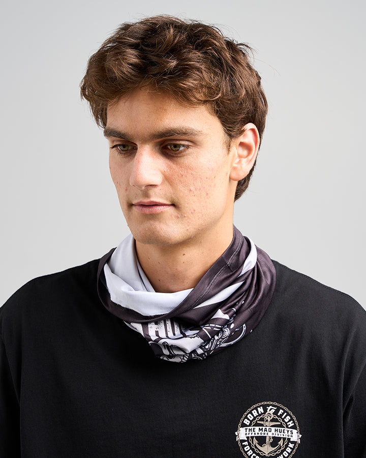 OFFSHORE PIRATE | UPF 30+ MULTI SCARF - BLACK