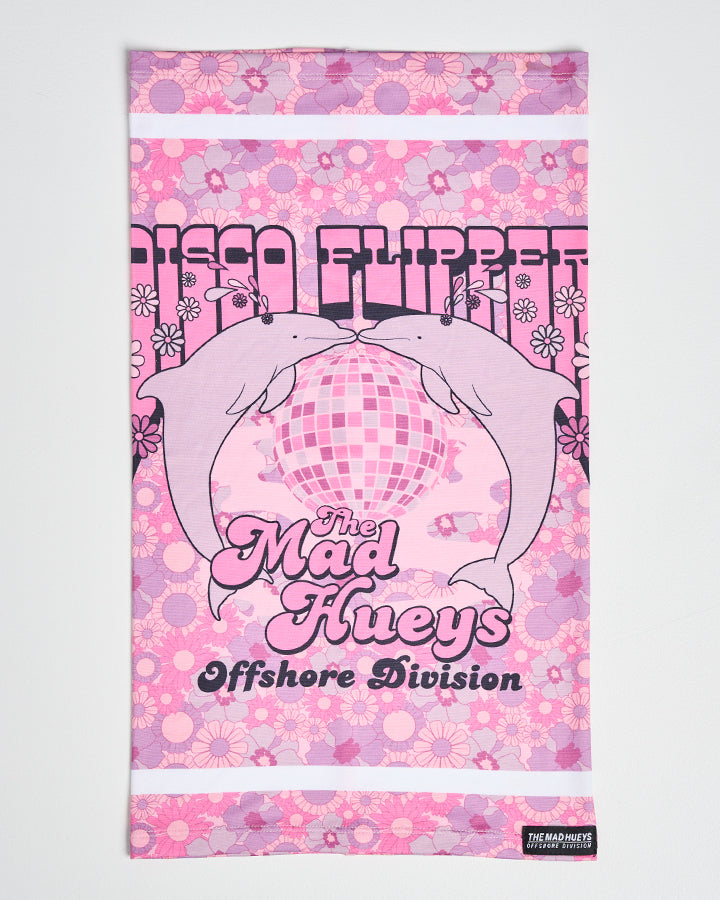 DISCO FLIPPER | WOMENS UPF30+ MULTI SCARF - MULBERRY