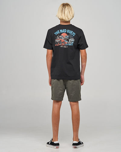 SEND IT | YOUTH SS TEE - BLACK