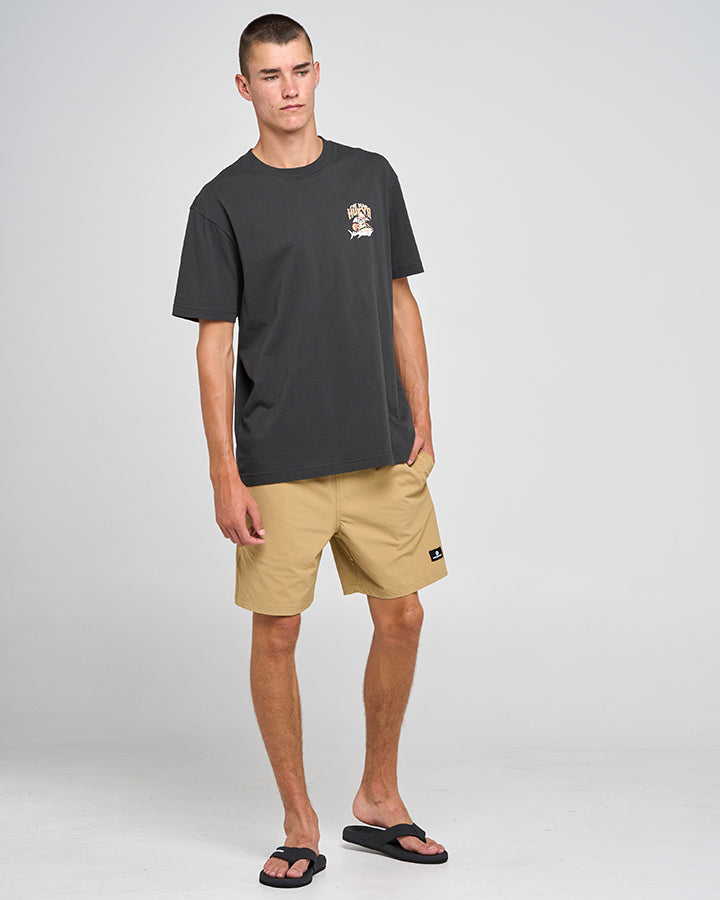 SIZE MATTERS | SS TEE - VINTAGE BLACK