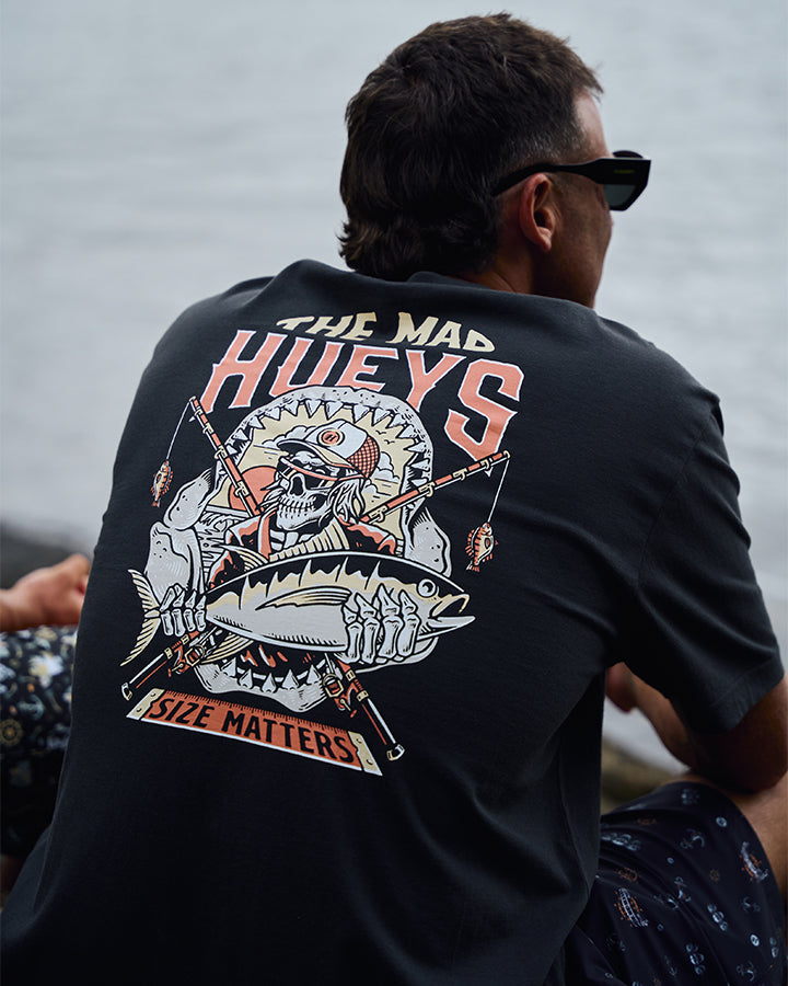 SIZE MATTERS | SS TEE - VINTAGE BLACK