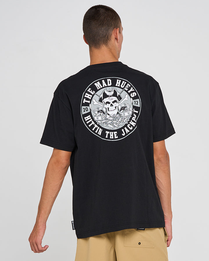 HITTIN THE JACKPOT | SS TEE - BLACK