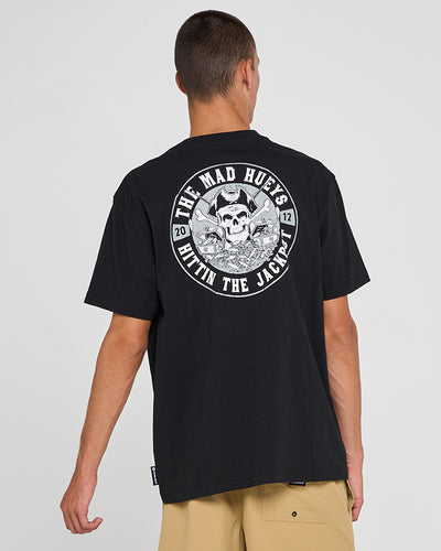 HITTIN THE JACKPOT | SS TEE - BLACK