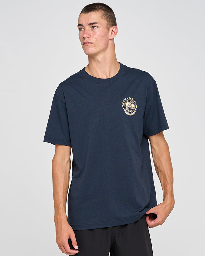KEEPING IT REEL | SS TEE - NAVY