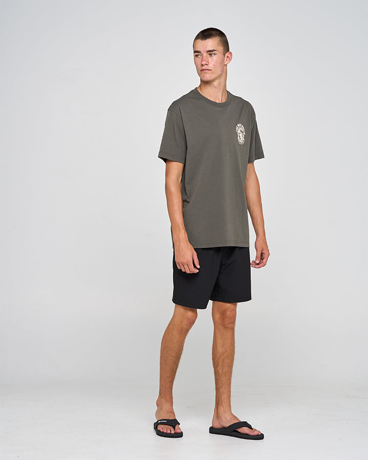 GETTING HAMMERED | SS TEE - CHARCOAL