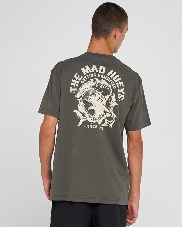 GETTING HAMMERED | SS TEE - CHARCOAL