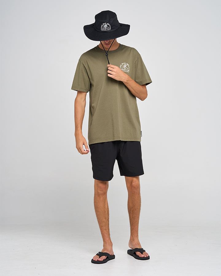 FISHING CLUB | SS TEE - OLIVE