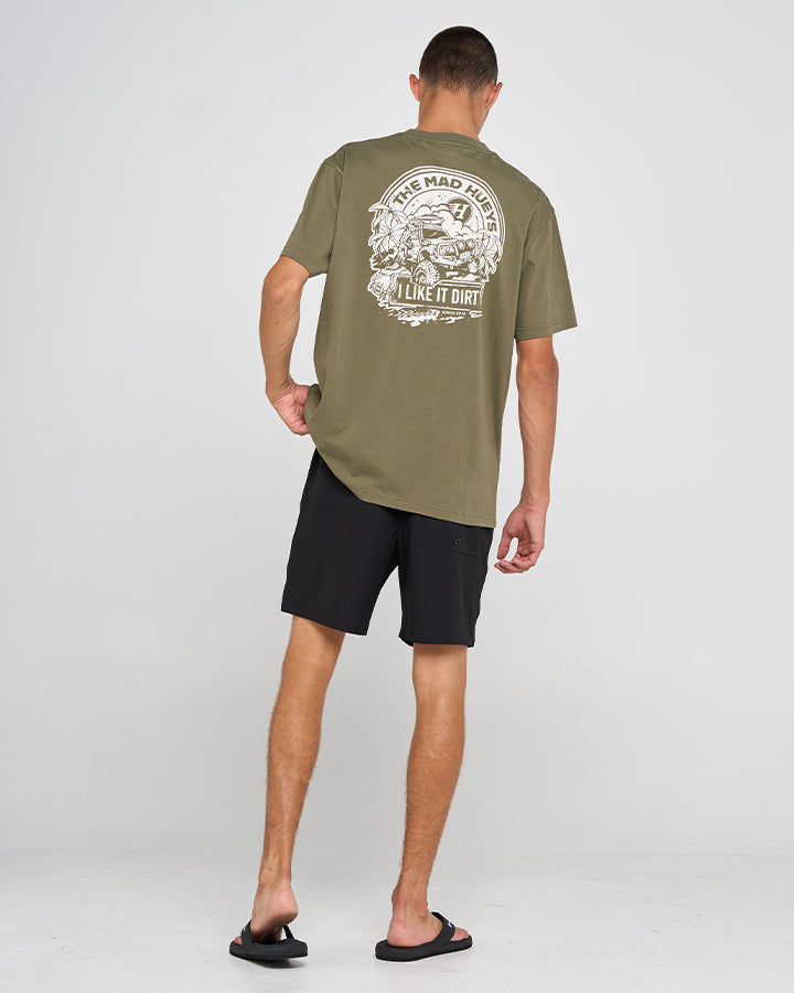 I LIKE IT DIRTY | SS TEE - OLIVE