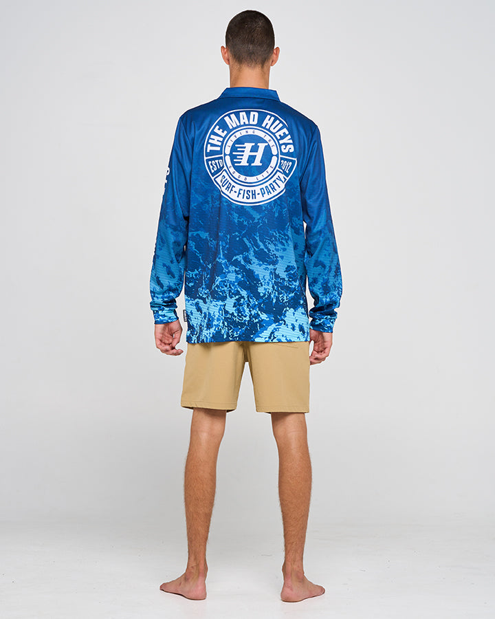 LIVING THE GOOD LIFE | UPF 50+ FISHING JERSEY - PACIFIC