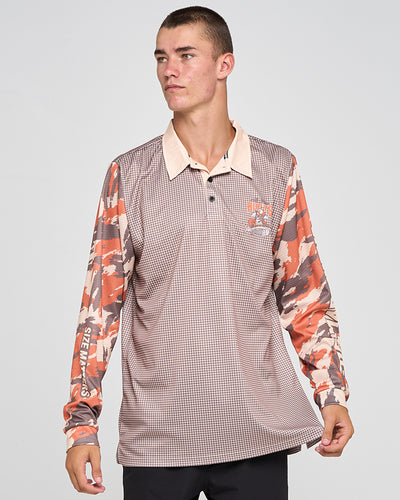 SIZE MATTERS | UPF 50+ FISHING JERSEY - SAND