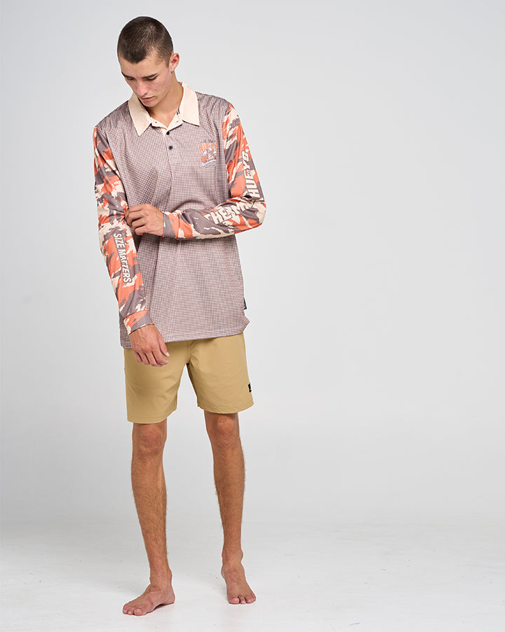 SIZE MATTERS | UPF 50+ FISHING JERSEY - SAND