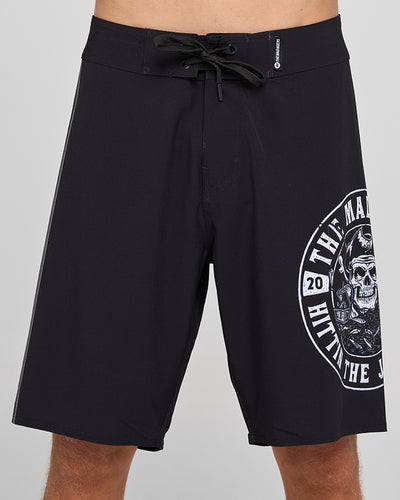 HITTIN THE JACKPOT | 20" BOARDSHORT - BLACK