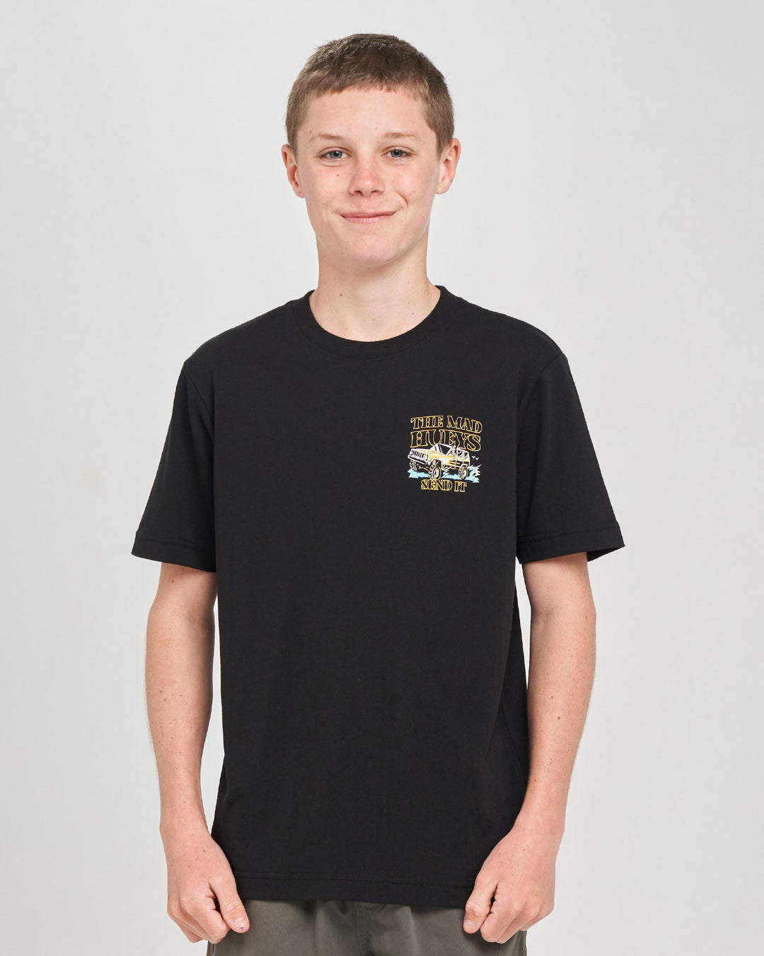 SEND IT | YOUTH SS TEE - BLACK