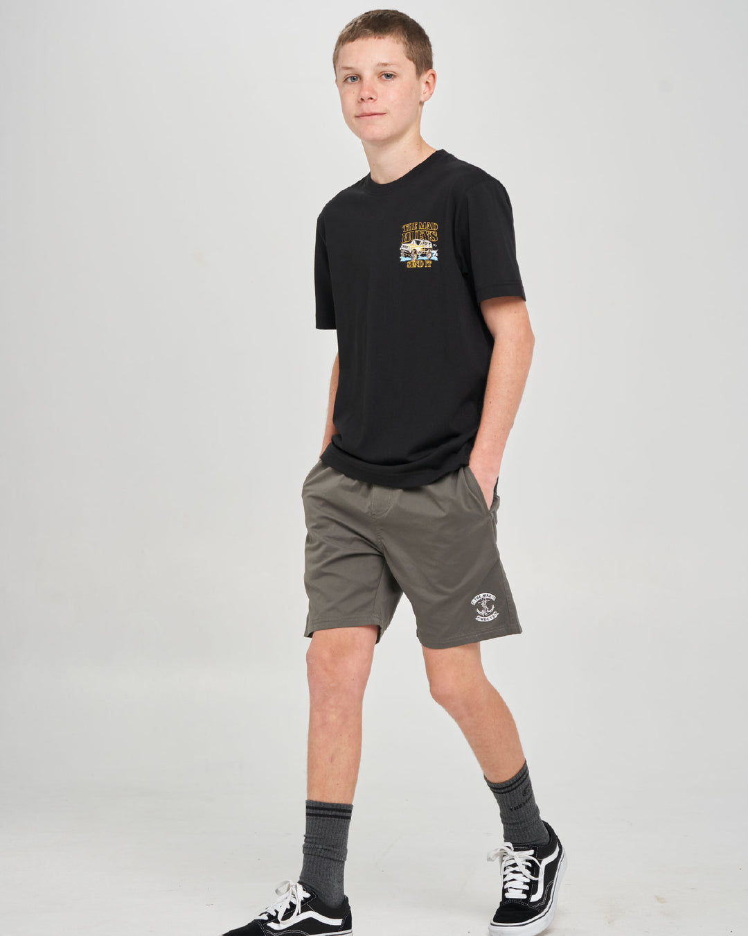SEND IT | YOUTH SS TEE - BLACK