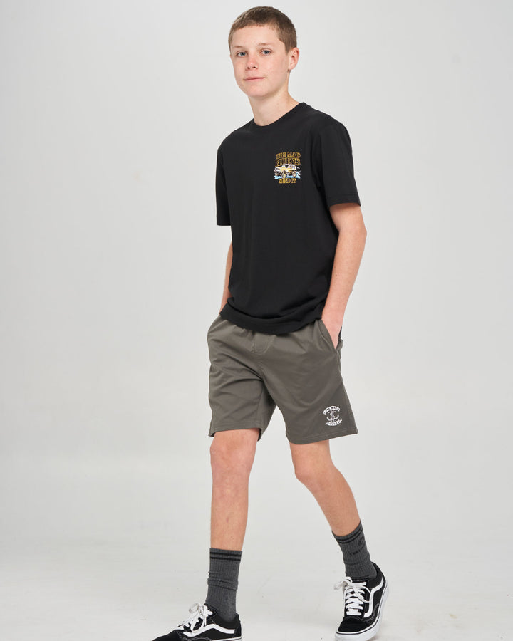 SEND IT | YOUTH SS TEE - BLACK