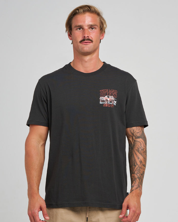 SEND IT | SS TEE - VINTAGE BLACK