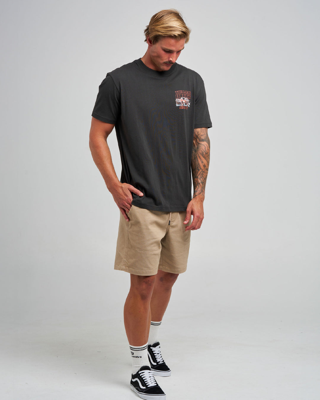 SEND IT | SS TEE - VINTAGE BLACK