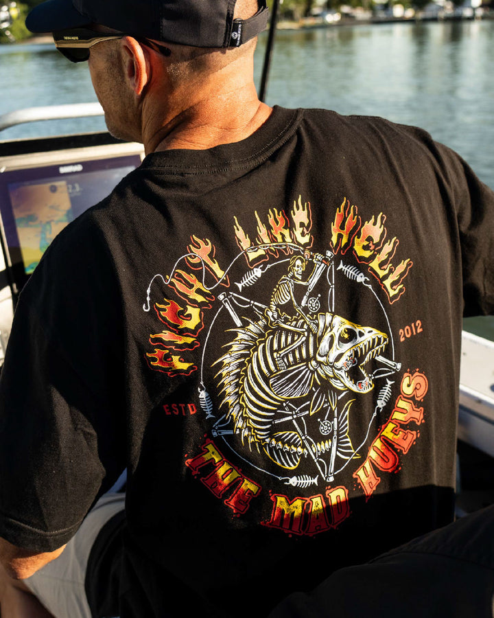 FIGHT LIKE HELL | SS TEE - BLACK
