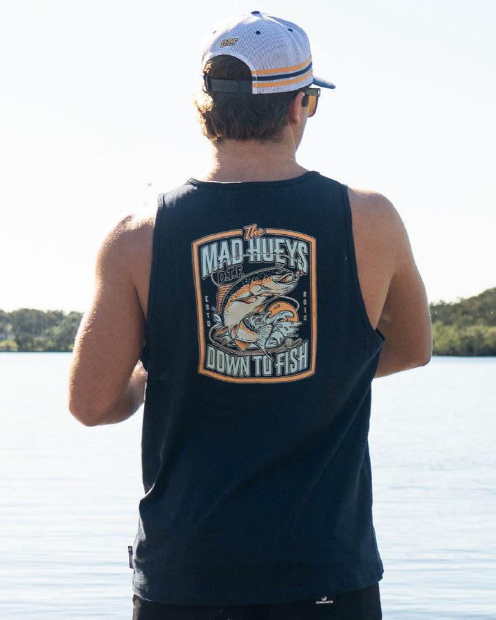DOWN TO FISH | TANK - NAVY