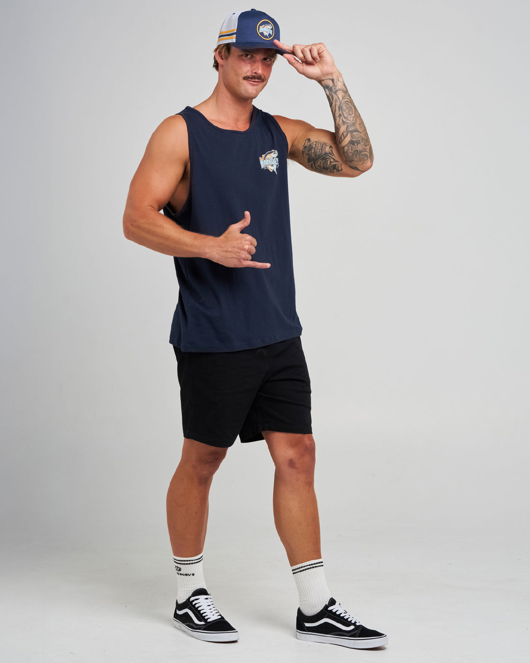 DOWN TO FISH | TANK - NAVY