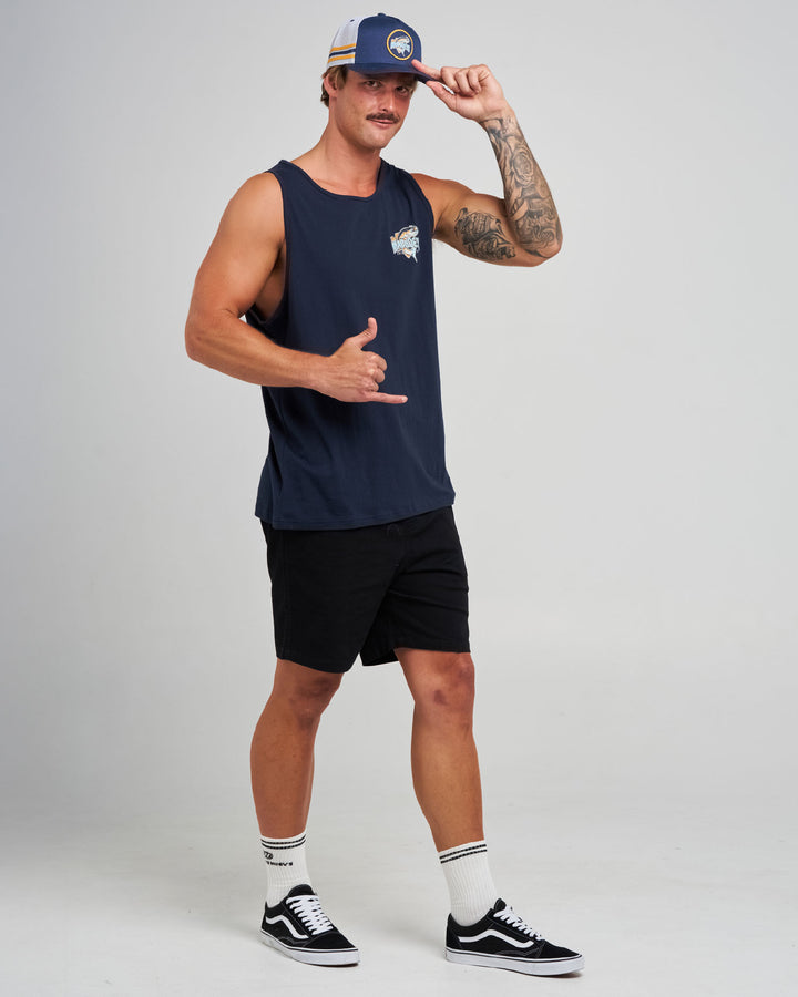 DOWN TO FISH | TANK - NAVY