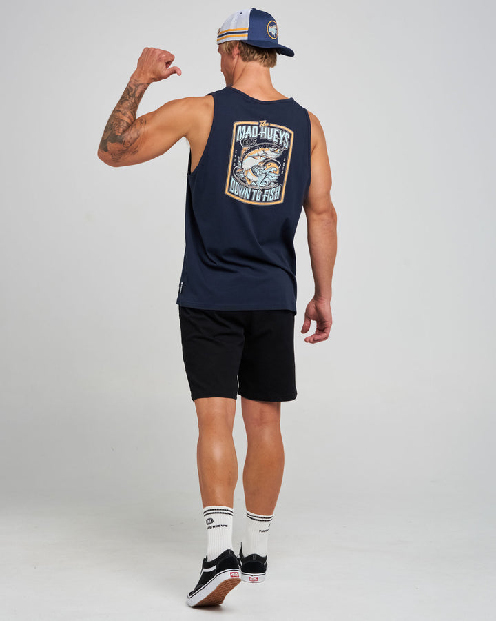 DOWN TO FISH | TANK - NAVY