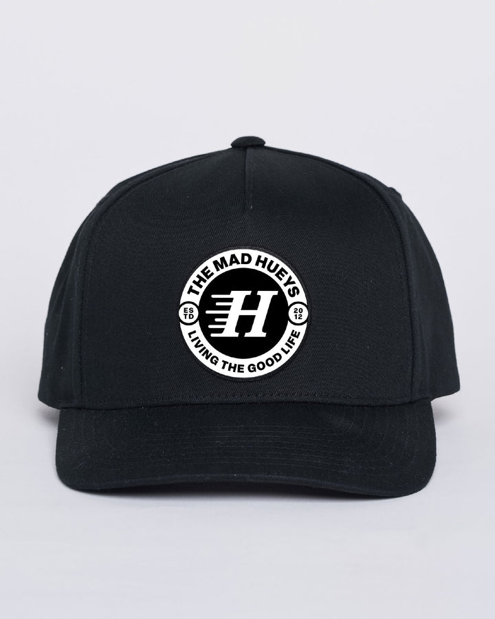 GOOD LIFE | TWILL SNAPBACK - BLACK