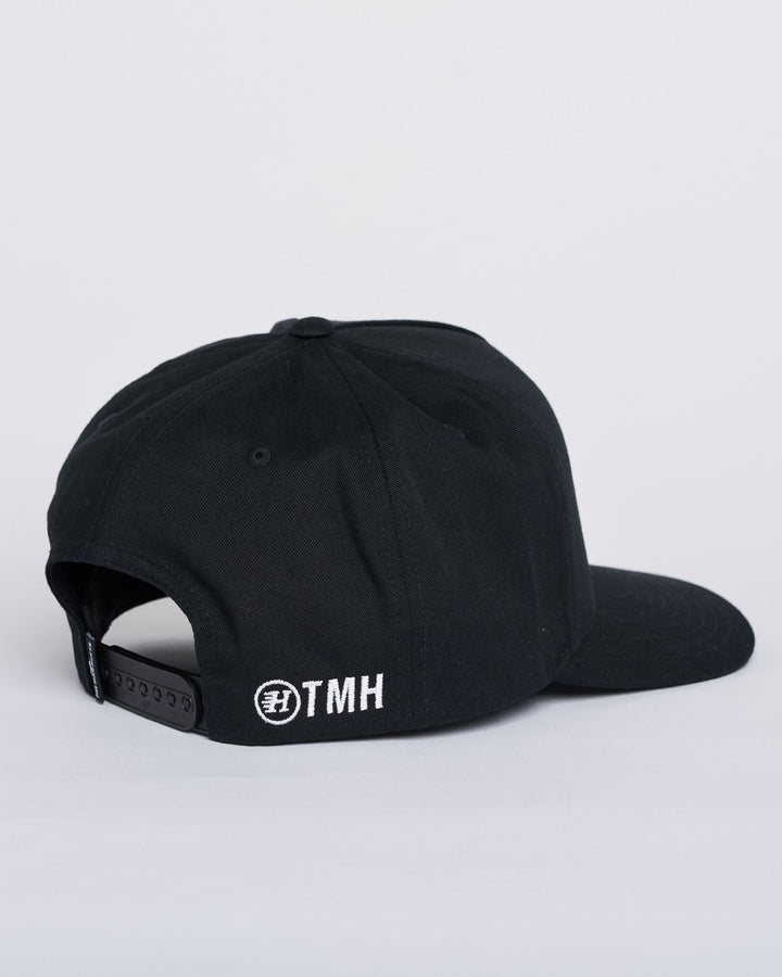 GOOD LIFE | TWILL SNAPBACK - BLACK