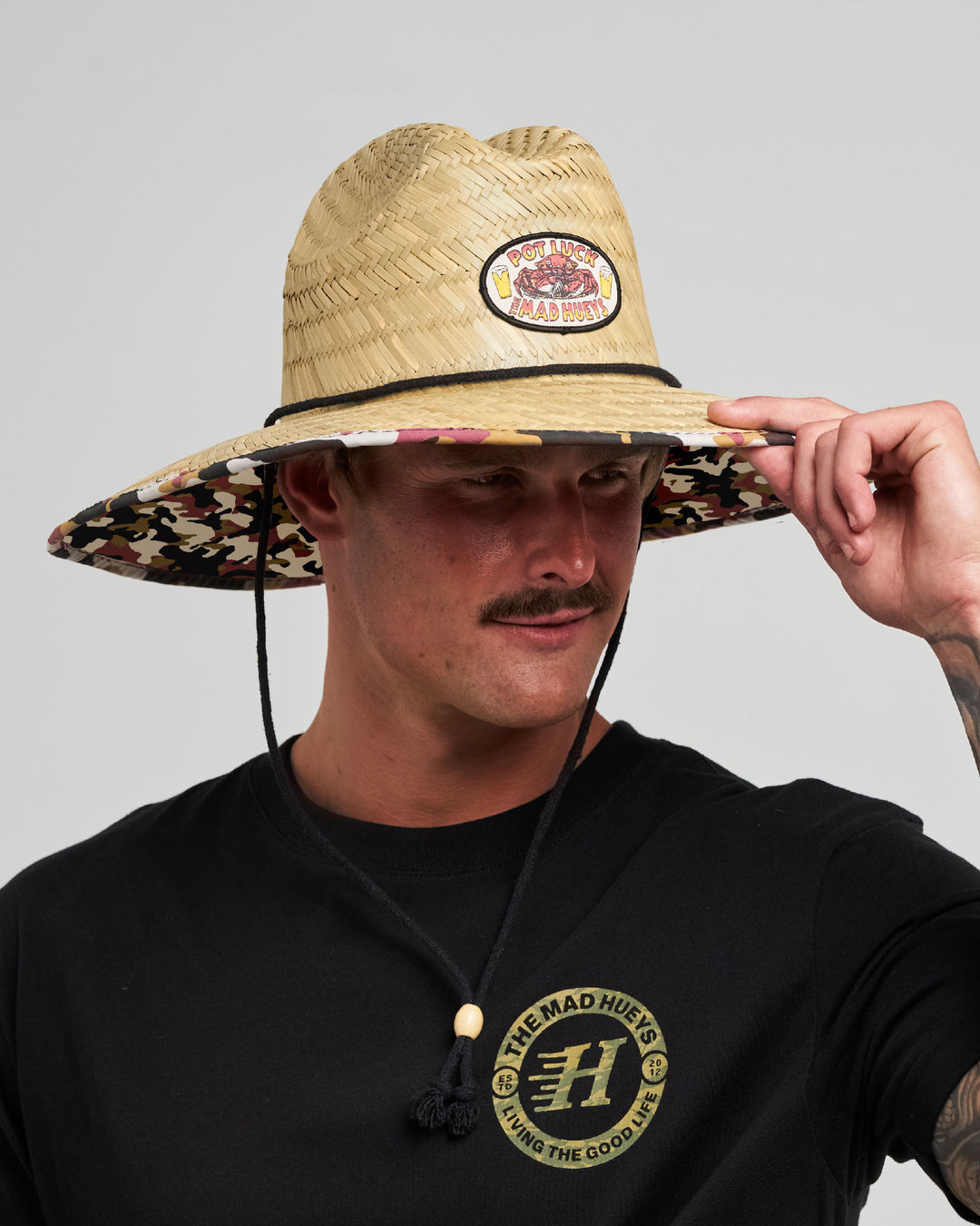 POT LUCK | STRAW HAT - NATURAL