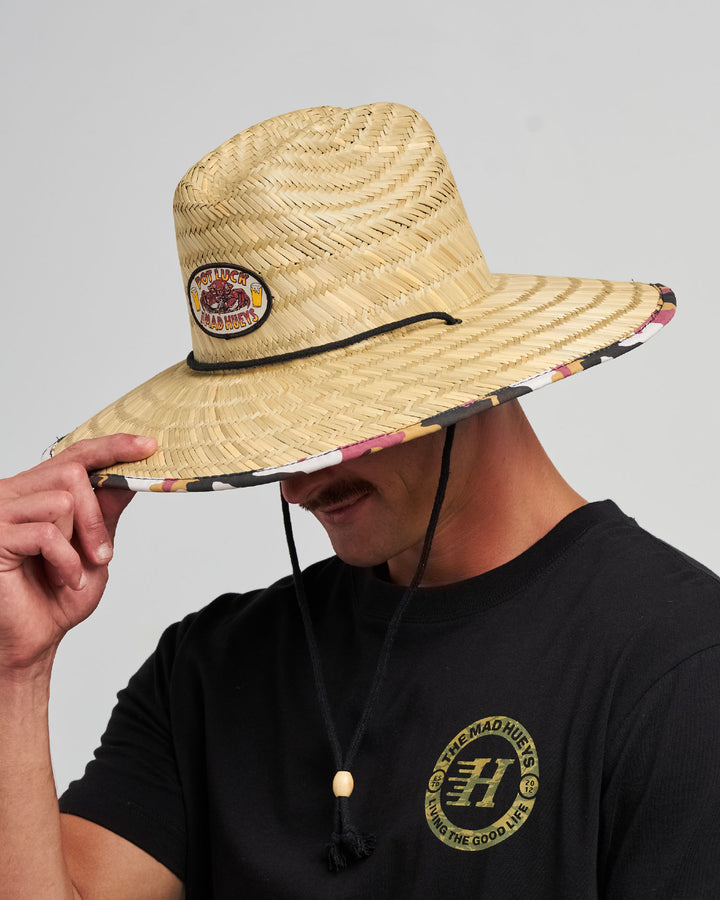 POT LUCK | STRAW HAT - NATURAL