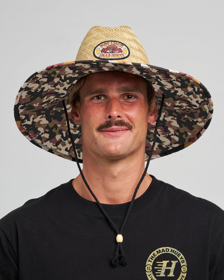 POT LUCK | STRAW HAT - NATURAL