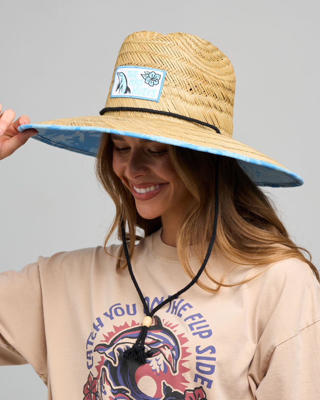 FLIP SIDE | WOMENS STRAW HAT - NATURAL