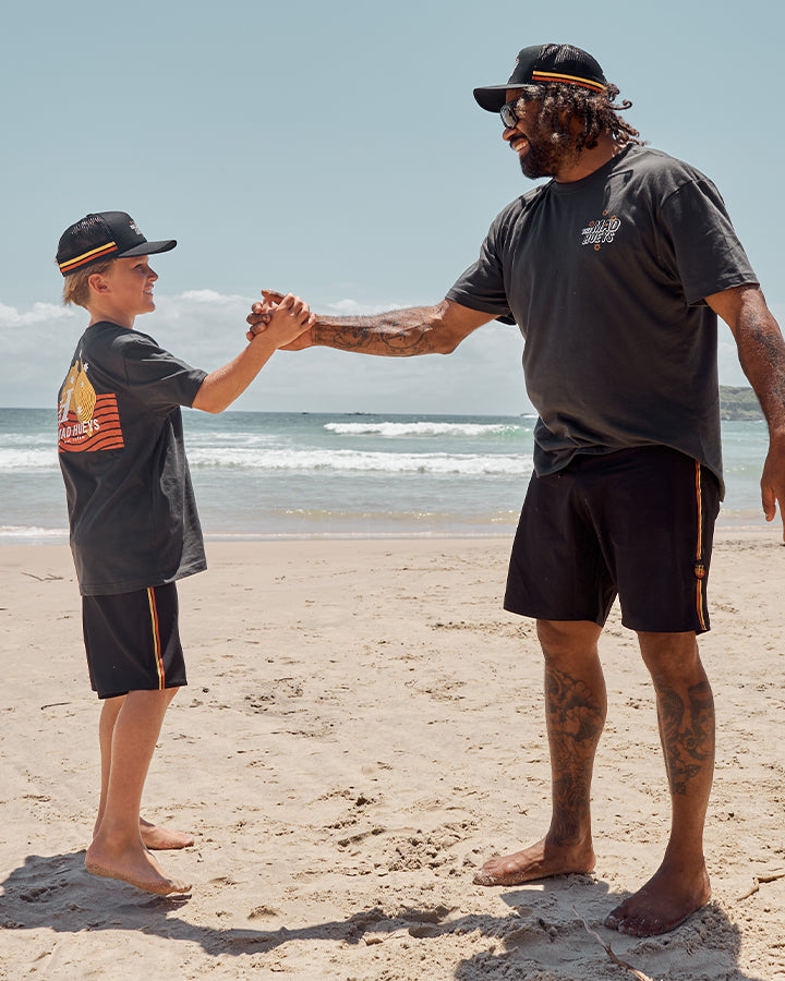 SEND IT TEAM | YOUTH 17" BOARDSHORT - BLACK