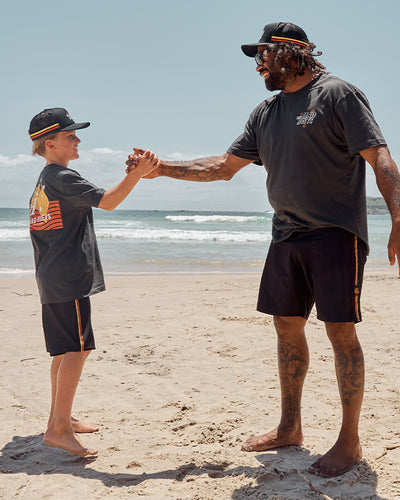 SEND IT TEAM | YOUTH 17" BOARDSHORT - BLACK