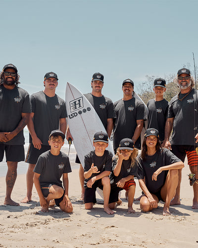 SEND IT TEAM | YOUTH 17" BOARDSHORT - BLACK