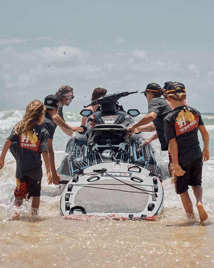 ONE TEAM | YOUTH SS TEE - VINTAGE BLACK