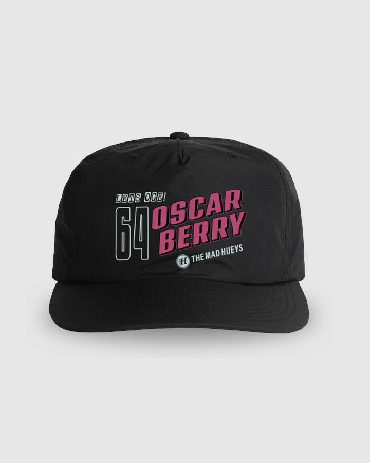 The Mad Hueys Oscar Berry Wsl 2026 Ct Surf Unstructured Snapback in Black