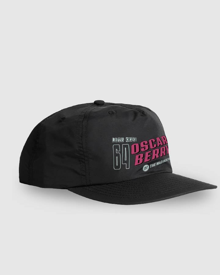 The Mad Hueys Oscar Berry Wsl 2026 Ct Surf Unstructured Snapback in Black, alternate view 2