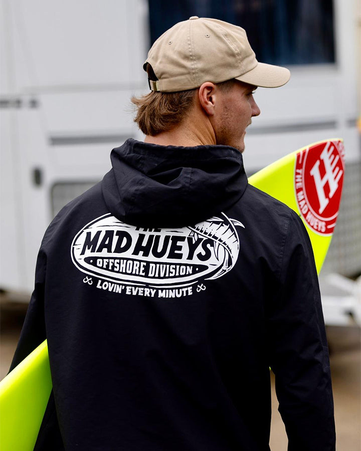 LOVIN EVERY MINUTE | SPRAY JACKET - BLACK – The Mad Hueys