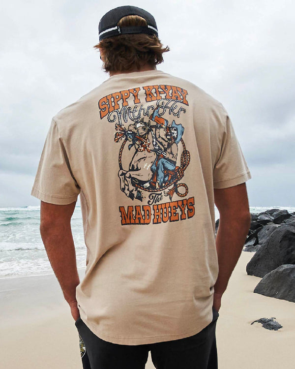 SIPPY KIYAY | SS TEE - WASHED LATTE