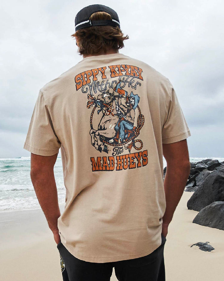 SIPPY KIYAY | SS TEE - WASHED LATTE
