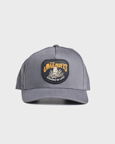 SCHOONER OR LATER | TWILL SNAPBACK - CHARCOAL