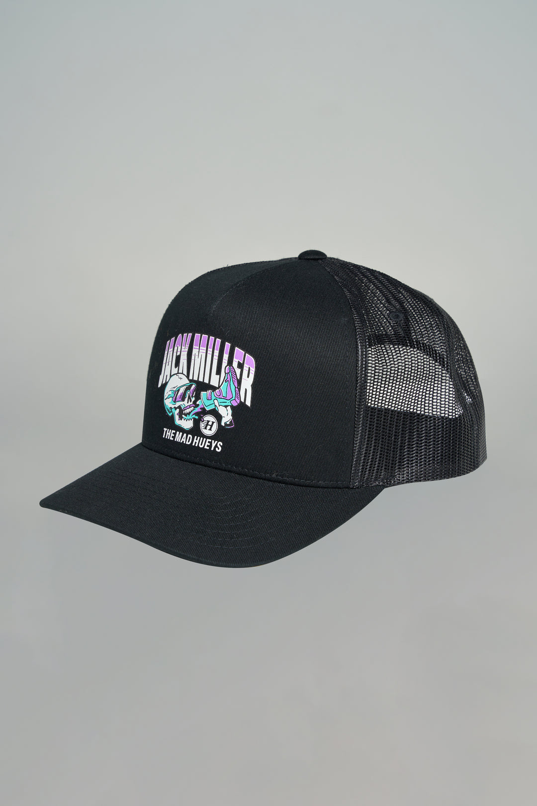 THRILLER MILLER | TWILL TRUCKER - BLACK